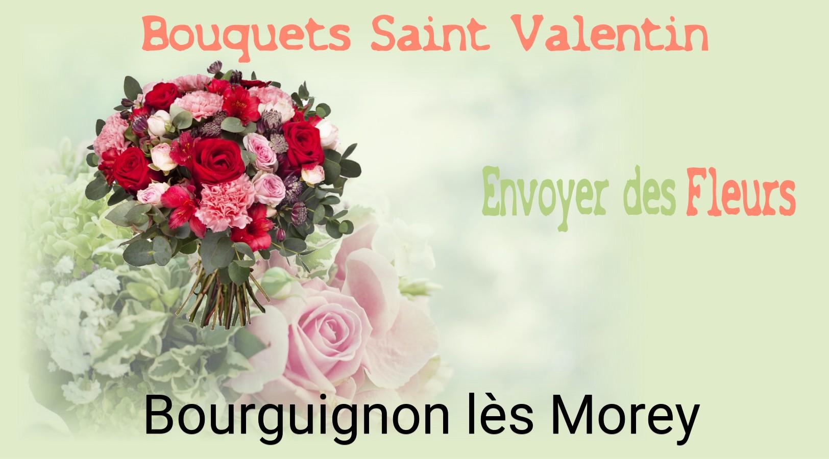 Roses de Saint-Valentin livrées à Bourguignon-lès-Morey
